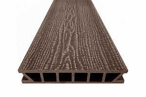Террасная доска Deckron Woodlike 153*28*6000 коричневый