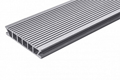 Террасная доска Deckron Classic Color 153*28*6000 серый