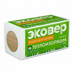 Плита минераловатная ЭКОВЕР Фасад-Декор Оптима 135 1000х600х100 135 кг/м3 шт