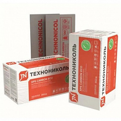 Экструзионный пенополистирол (XPS) ТЕХНОНИКОЛЬ Carbon Eco TB 1180х580х100 (2х50) мм, L-кромка, 4 шт