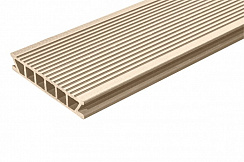 Террасная доска Deckron Classic Color 153*28*6000 слон. кость