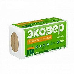 Плита минераловатная ЭКОВЕР Кровля Верх 175 1000х600х40 мм, 7 шт