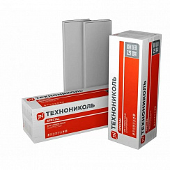 Экструзионный пенополистирол (XPS) ТЕХНОНИКОЛЬ Carbon Solid 500 2400х600х100 мм, L-кромка, тип А, 4 шт