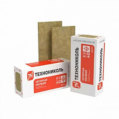 Плита минераловатная ТЕХНОНИКОЛЬ Техноруф 45 1200х600х120 мм, 2 шт
