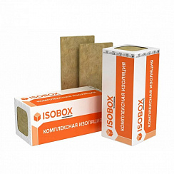 Плита минераловатная ИЗОБОКС Инсайд 1200х600х130 мм, 3 шт