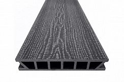 Террасная доска Deckron Woodlike 153*28*4000 антрацит