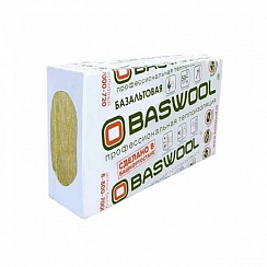Плита минераловатная BASWOOL Руф 140 1200х600х60 мм, 4 шт