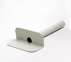 Водоотводная трубка S-Scupper PVC DN90 light grey, Spigot 465 mm
