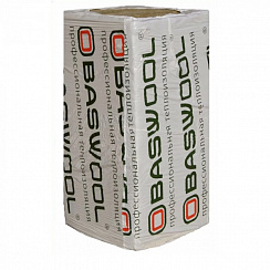 Плита минераловатная BASWOOL Лайт 45 1200х600х50 мм, 6 шт