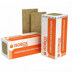 Плита минераловатная ИЗОБОКС Инсайд 1200х600х90 мм, 6 шт