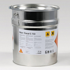 Контактный клей Sika-Trocal С733 для ПВХ мембраны, банка 5 кг